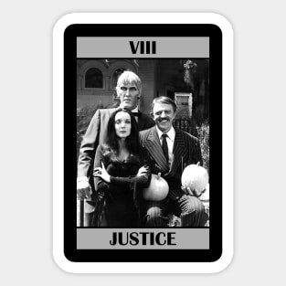 Justice Tarot Sticker